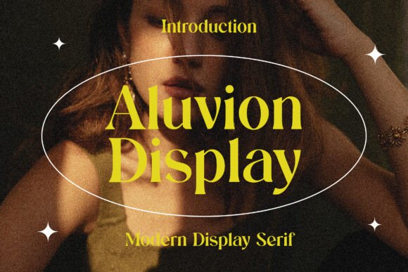 Aluvion Display: The Modern Typeface for Polished Web Design