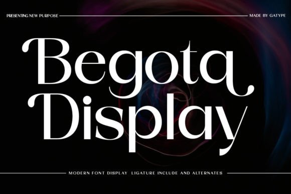 Begota Display: The Bold Serif Font for Scroll-Stopping Campaigns