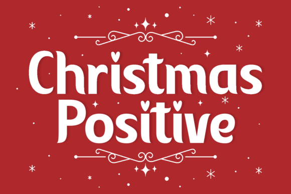 Christmas Positive: A Display Font Review for Holiday Branding