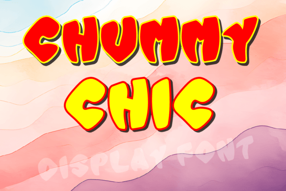Chummy Chic: The Display Font That Elevates Campaign Visuals