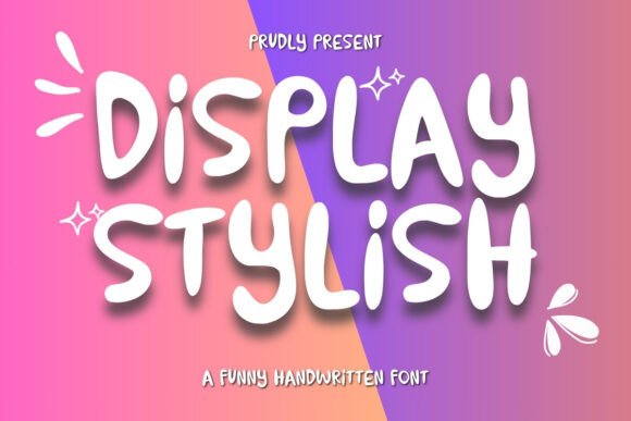 Display Stylish: A Unique Typeface for Modern Editorial Design