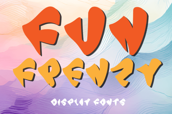 Fun Frenzy: The Display Font That Energizes Modern Web Design
