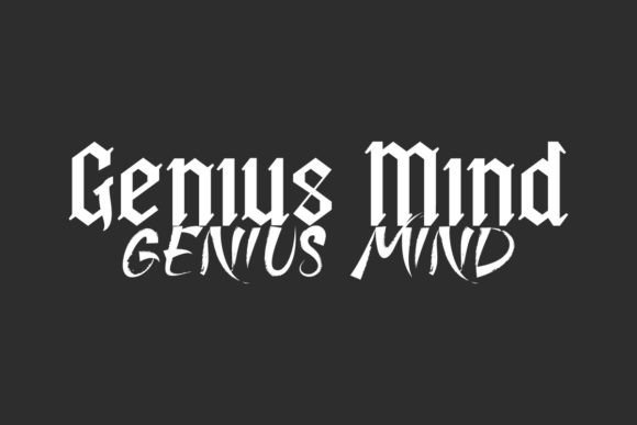 Genius Mind: The Premium Display Font Duo for Bold Campaigns