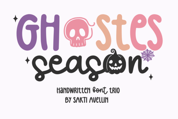 Ghostes Season Trio: The Eerie Typeface for Bold Web Design