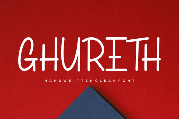 Ghureth: The Perfect Handwritten Font for Crafters and Sellers