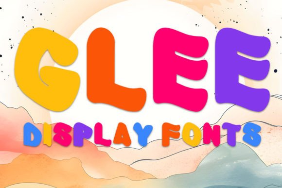 Glee: The Quirky Display Font That Elevates Small Business Branding