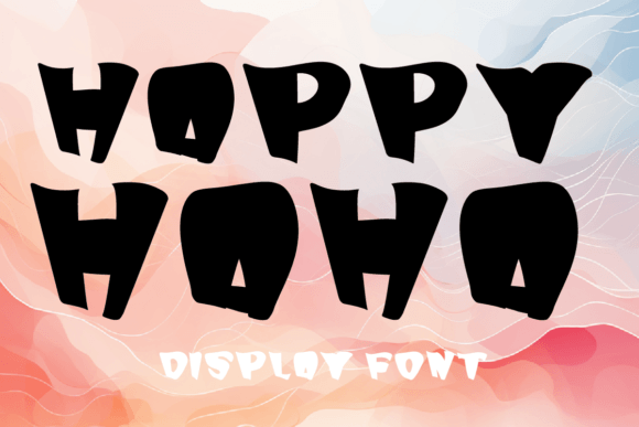 Happy Haha: A Playful Display Typeface for Modern Editorial Design
