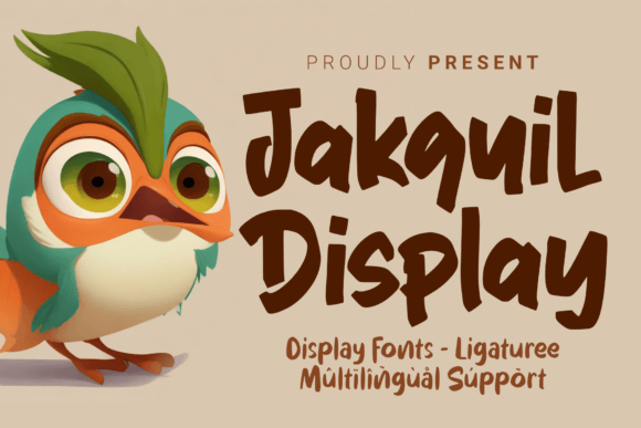 Jackquil Display: The Perfect Typeface for a Playful Brand Identity