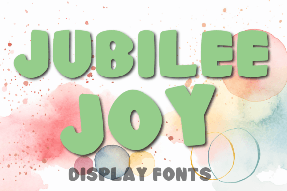 Jubilee Joy: The Display Font That Amplifies Campaign Happiness