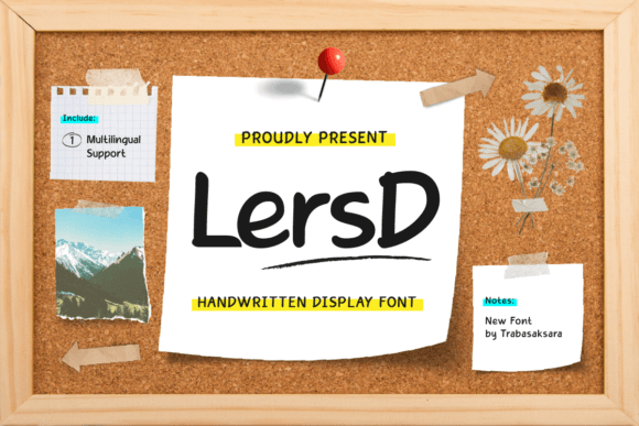 Lersd: The Modern Sans Serif Font for Handmade Brands