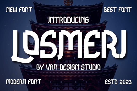 Losmeri: The Premium Sans Serif Typeface That Elevates Your Brand Identity
