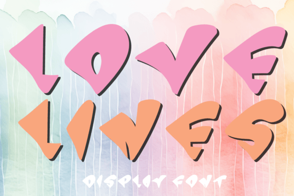 Love Lines: The Perfect Display Typeface for Handmade Branding
