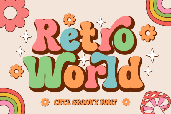 Retro World: The Perfect Display Typeface for Nostalgic Web Design