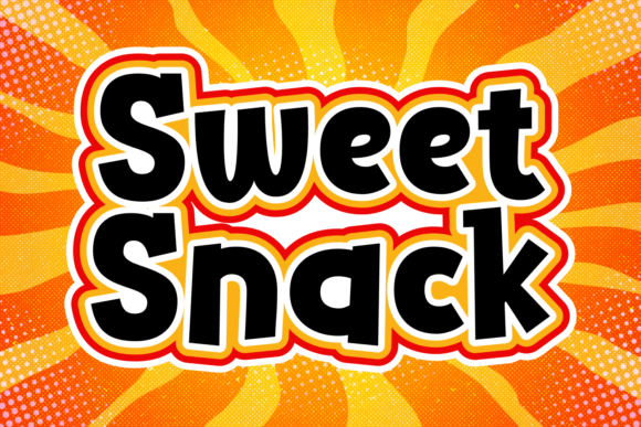 Sweet Snack: The Perfect Display Font for Modern Web Design