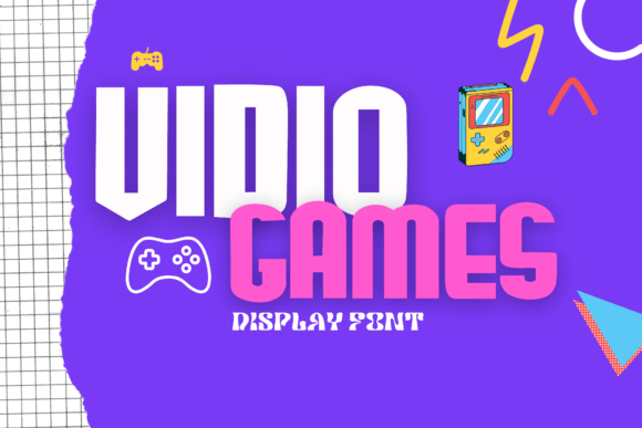 Video Games: The Playful Display Font That Brings Your Shop to Life